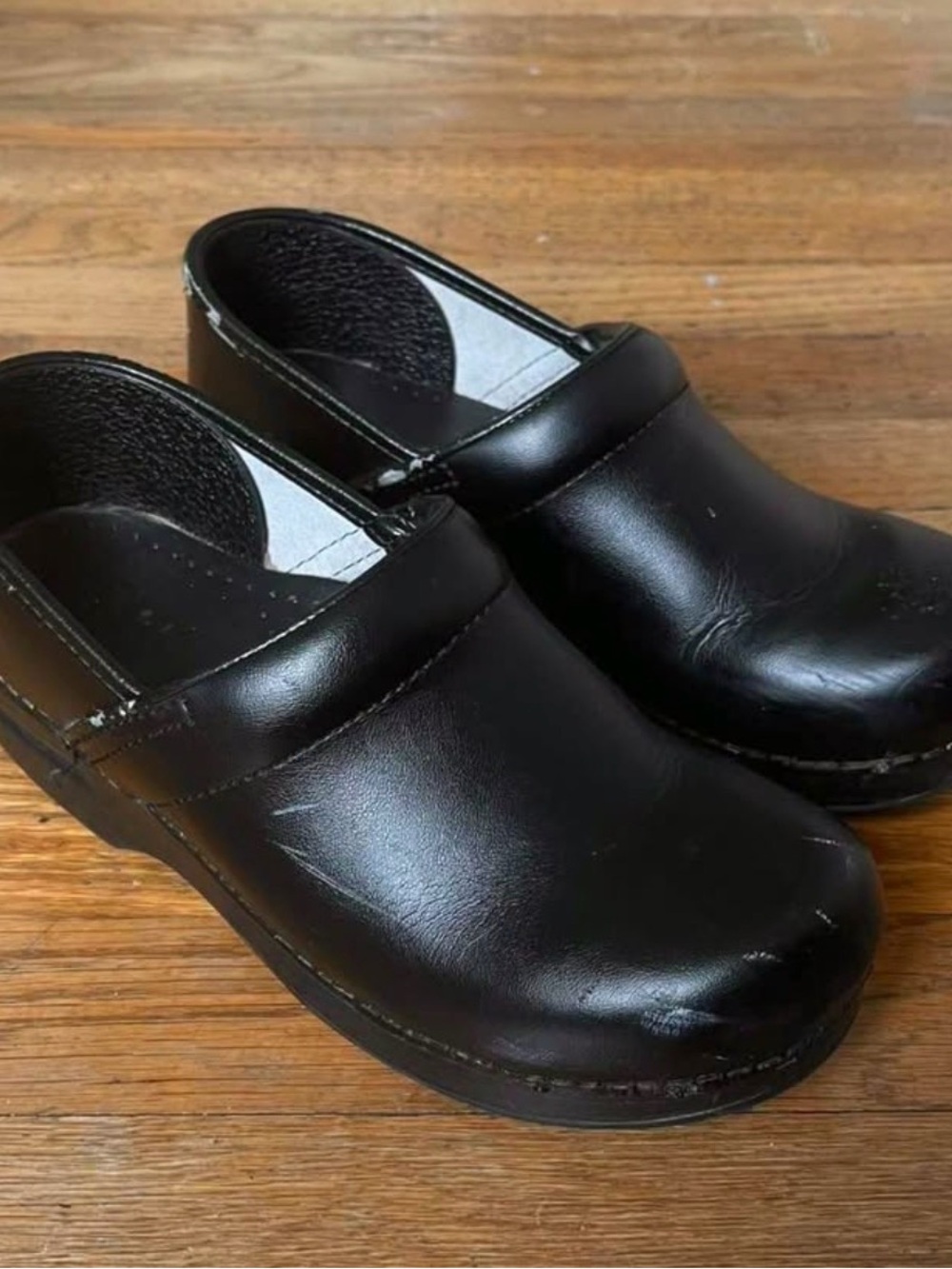 Dansko Black Clogs